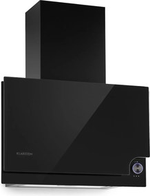 Klarstein Amelia, hotă, 123 W, 60 x 47 x 23,5 cm, comandă tactilă LED, neagră