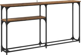 vidaXL MasaConsole Lemn vechi 145x22.5x75cm Lemn compozit
