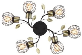 Lustră aplicată LALLY 6xE27/40W/230V Globo 54113-6D