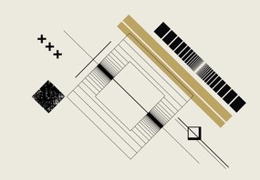 Fototapet - Modele abstracte (147x102 cm)