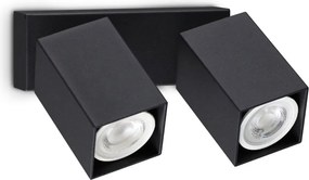 Aplica de perete DYNAMITE AP2 SQUARE NERO