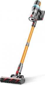 Aspirator vertical Yaber P20, 400 W, 0,8 l, 81 000 rpm, 52 min, 3+1 trepte, Filtru HEPA, Iluminare LED a periei, Model independent, Galben/Gri