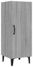 Dulap inalt, Sonoma gri, 35x34x180 cm, lemn compozit 1, sonoma gri, 1 Usa