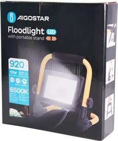Proiector LED cu suport Aigostar LED/10W/230V 6500K IP65