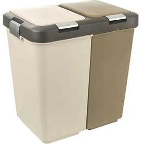 Coș de gunoi Orion DUO DUST, 2 x  20 l, 40 l