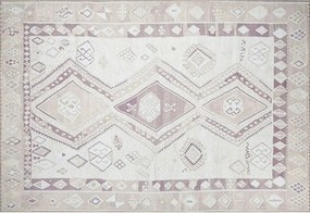 Covor SOUL CHENILLE, 75x150 cm, forma dreptunghiulara, poliester, bej,