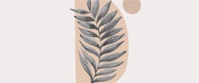 Tablou - Foaie ilustrată N⁰1 (120x50 cm)