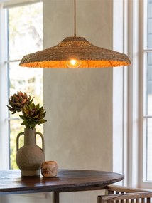 Lustra boho style Santorini 60x17cm natural, S