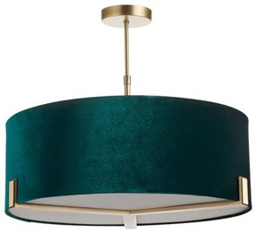 Lustră pe tijă Endon 95839 HAYFIELD 3xE27/40W/230V alamă/verde