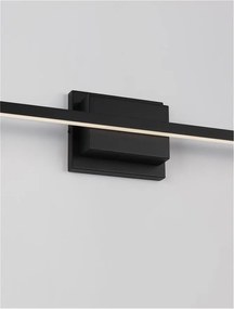 Aplica LED pentru oglinda / tablou AZURE negru L-90,5cm