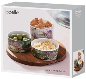 Set de servire 3 buc. din porțelan Leura – Ladelle