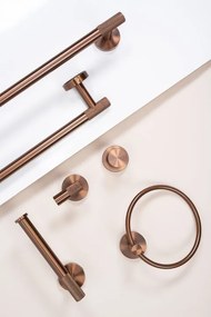 Cuier de baie Ring 6610 Modern cupru periat