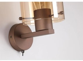 Aplica de perete moderna Sweden 1L moca, chihlimbar