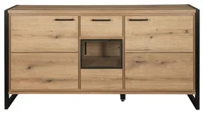 Bufet Soho Nordian Oak 3 Usi Si 1 Sertar 151 Cm