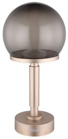 Lampă LED tactilă reîncărcabilă de masă Globo 21034CH HAKU LED/2,5W/5V 2700/4000/6500K roz-auriu