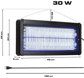 Aparat electric anti-insecte 2x15W/230V 120m2