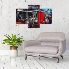 Tablou cu mașina veteran (90x60 cm)