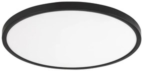 Plafoniera LED slim 50cm Paulos negru/alb