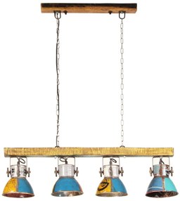Lampa de tavan industriala 25 W, multicolor, 111 cm E27