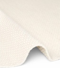 Covor crem țesut manual rotund din lână ø 160 cm Lyon Beans – Elle Decoration