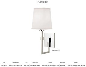 Aplica de perete design clasic FLETCHER