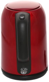 Cana fierbator Hausberg HB-3608RS, 2200 W, 1.7 l, Inox, ROSU