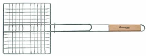 Gratar metalic MasterGrill MG281, 21х23 cm, Maner 62 cm, Inox