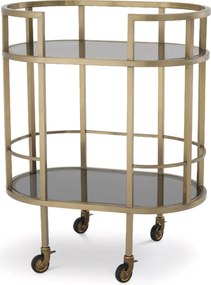 Gheridon/ masuta cu roti design LUX Townhouse alama 113192 HZ