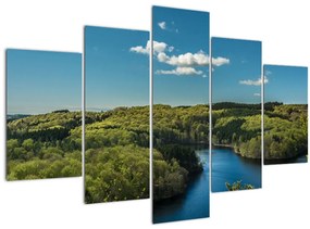 Tablou - Lac montan (150x105 cm)
