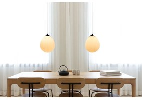 Abajur negru-alb ø 27 cm Around the World Medium – UMAGE