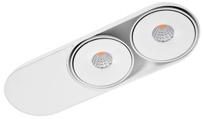 Spot LED modern directionabil aplicat tavan/plafon TORONTO 2 alb