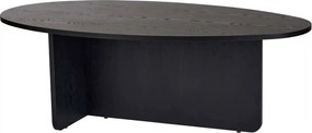 Masuta cafea ORBA, negru, PAL, 120x65x40 cm