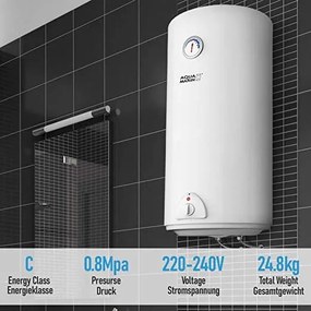 AQUAMARIN Boiler electric 100 l, alb