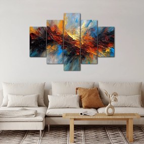Tablou - Textura culorii (150x105 cm)