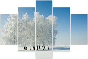 Tablou - Peisaj înzăpezit (150x105 cm)