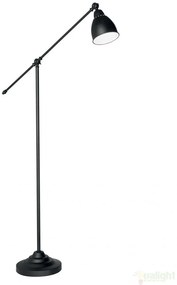 Lampadar, lampa de podea cu brat reglabil, finisaj negru, NEWTON PT1 003528