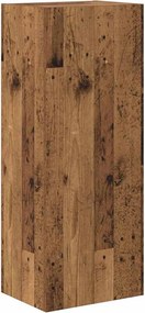 vidaXL Dulap TV de perete Lemn Vechi 40,5 x 30 x 102 cm Lemn compozit