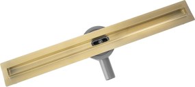 Rigola dus REA Neox Slim pro Brush Gold 100