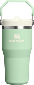 Termos verde salvie din oțel inoxidabil 600 ml IceFlow™ Flip Straw 2.0 Tumbler Pistachio – Stanley