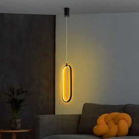 Lustră neagră LED Can – Opviq lights