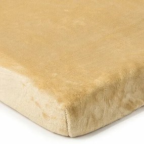 Cearșaf de pat Cocolino 4Home microflanel, bej, 180 x 200 cm, 180 x 200 cm