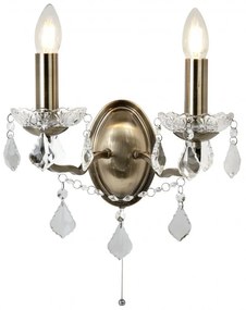 Aplica de perete stil clasic Paris alama antic 8732-2AB SRT