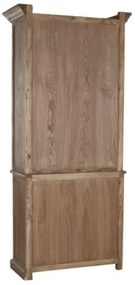 Vitrina vintage, din lemn reciclat, natur, Elmwood