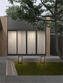 Stalp LED iluminat exterior modern IP65 VEL H-50cm