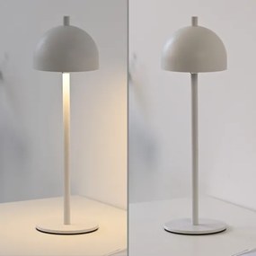 Schöner Wohnen 19244-16 - Lampă de masă LED BELLIS, dimabilă, LED/2,5W/5V IP54, albă