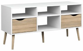 Măsuță TV OSLO 75391, albă