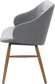 Canapea Unique Furniture Teno, lățime 121 cm, gri