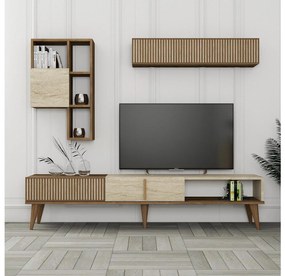 Mobilier living Milhouse set 01 (Nuc + Travertin) . 1102357