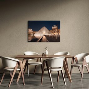 Tablou - Louvre noaptea (90x60 cm)