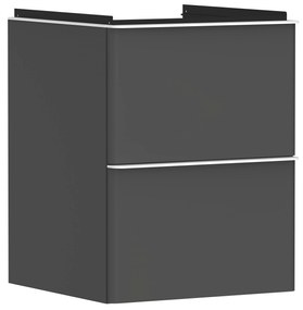 Hansgrohe Xelu Q dulap 48x49.5x60.5 cm sub chiuveta pe perete alb-gri 54020700